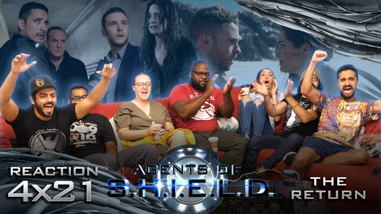 Agents of Shield - 4x21 The Return - Group Reaction