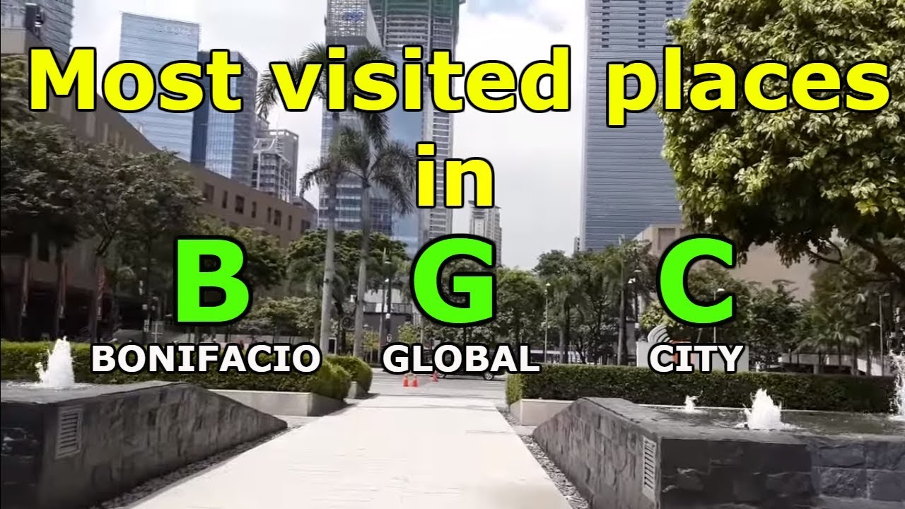 BGC (Bonifacio Global City) 2019 Most visited places. Vlog tour, Taguig City, Philippines