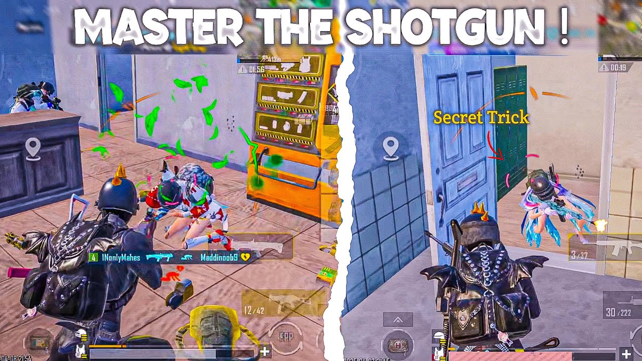 HOW TO USE SHOTGUN LIKE PRO PLAYER IN BGMI | SECRET TIPS FOR CLOSE RANGE SHOTGUN FIGHTS ! | TAMIL