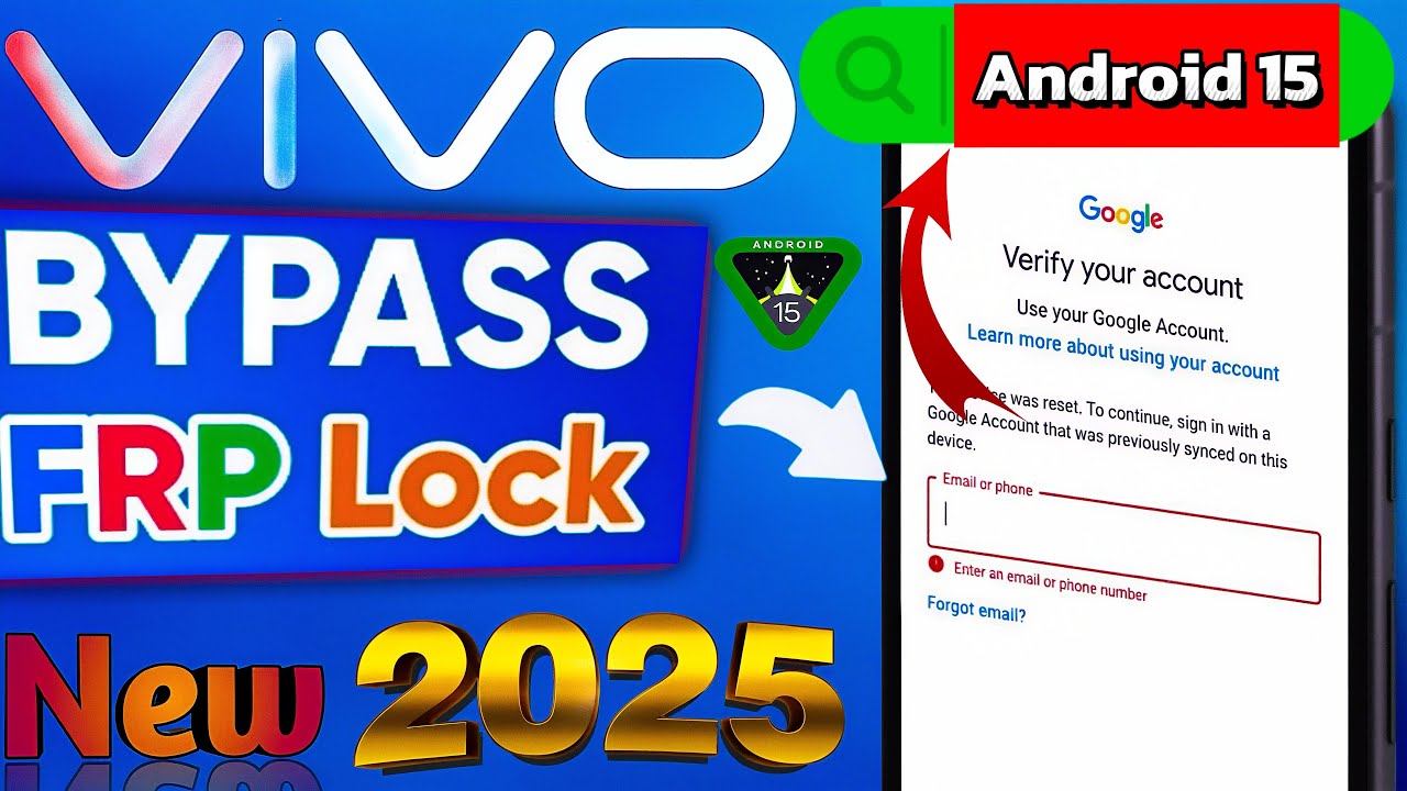 All Vivo Android 15 FRP Bypass 2025 🔥 | No PC Needed | New Security Update | Google Lock Remove