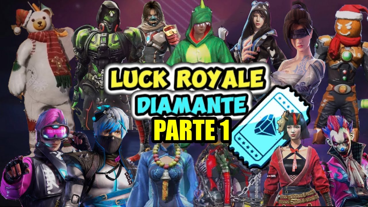 All FreeFire DIAMOND ROYALE LUCK / All FreeFire DIAMOND ROYALE
