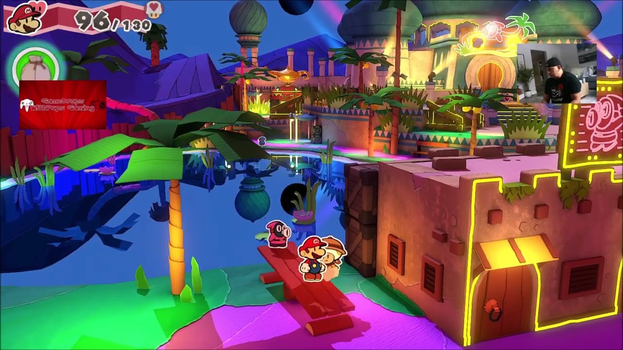Paper Mario: The Orgami King  Refolded Nintendo Switch Citron Yuzu  Pt 14 Fire Vellemental Battle