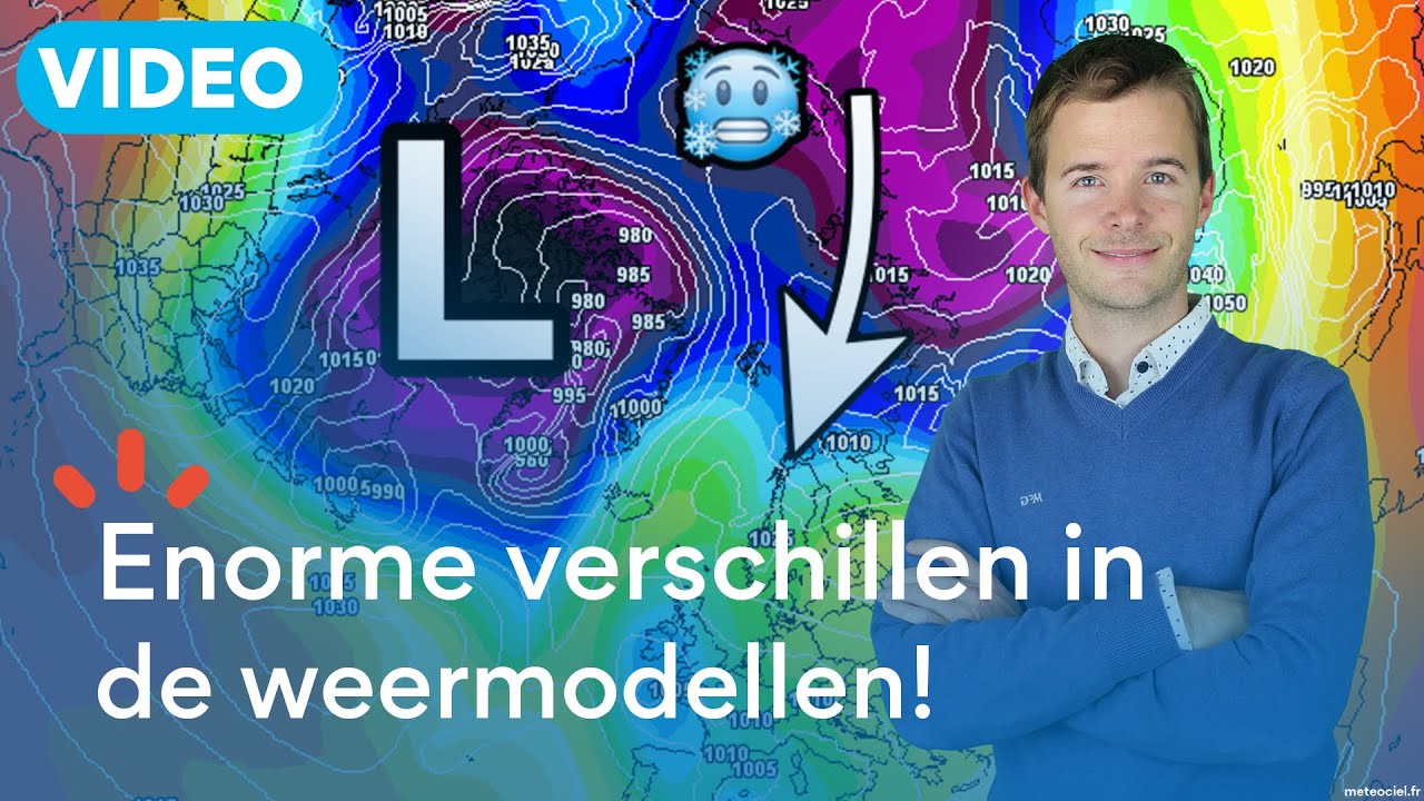 Enorme chaos in de weermodellen richting feestdagen!