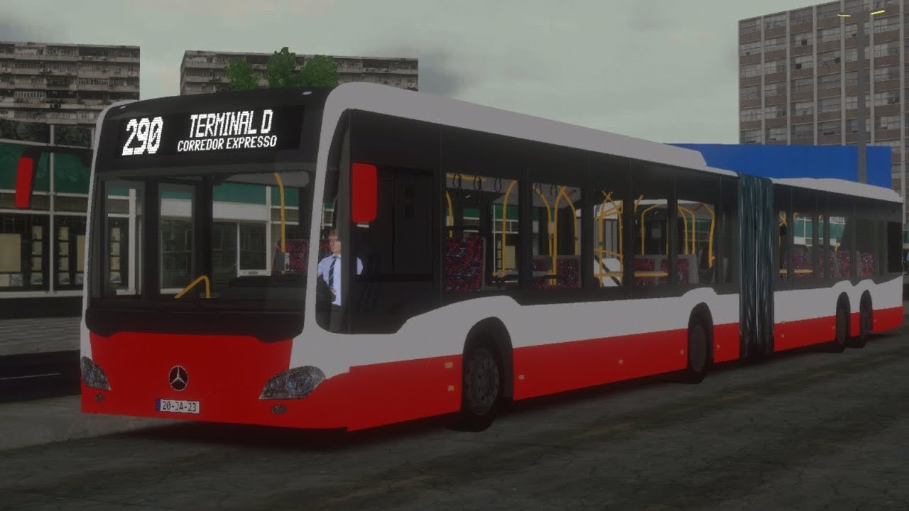 Mercedes-Benz Capacity L en la línea 290 (BRT) de RMSPf | PROTON BUS SIMULATOR 