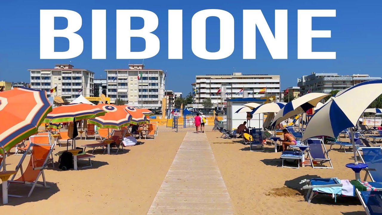 BIBIONE ITALY - Urlaub in Bibione Italien 4K UHD