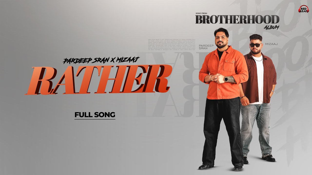 Rather (Lyrical Video) Pardeep Sran Ft Mizaaj | Ashu Sidhu | New Punjabi Songs 2026 | Punjabi Songs