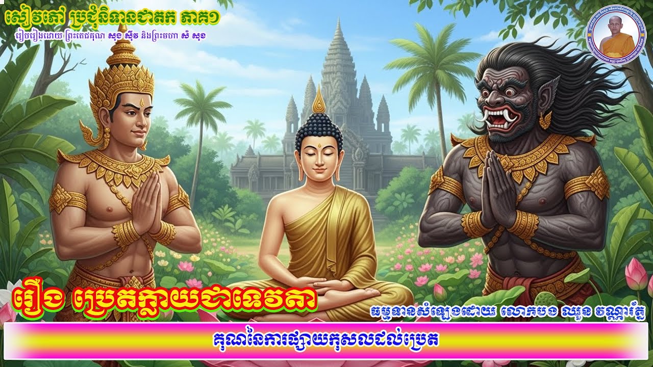 043_រឿង ប្រេតក្លាយជាទេវតា_គុណនៃការផ្សាយកុសលដល់ប្រេត_ប្រជុំនិទានជាតក ភាគ១