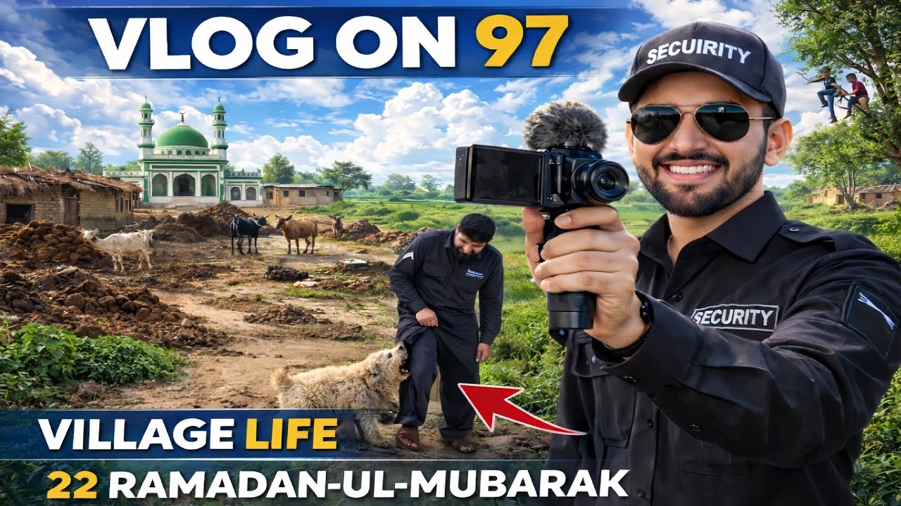 22th Day Of Ramzan Mubarak 🌙 | Nihar Beautiful View 🏞 Badal 🌥| Village Life Fun 😃 and Job | Vlog 97