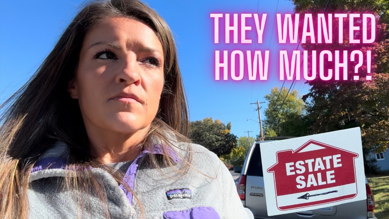 This Little House Was Packed! - Ebay Reseller Estate Sale with What Sold - Estate Sale Shop With Me!