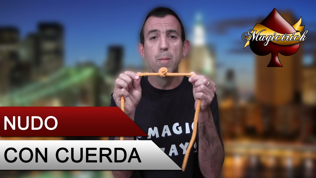 Truco de magia revelado - Nudo con cuerda