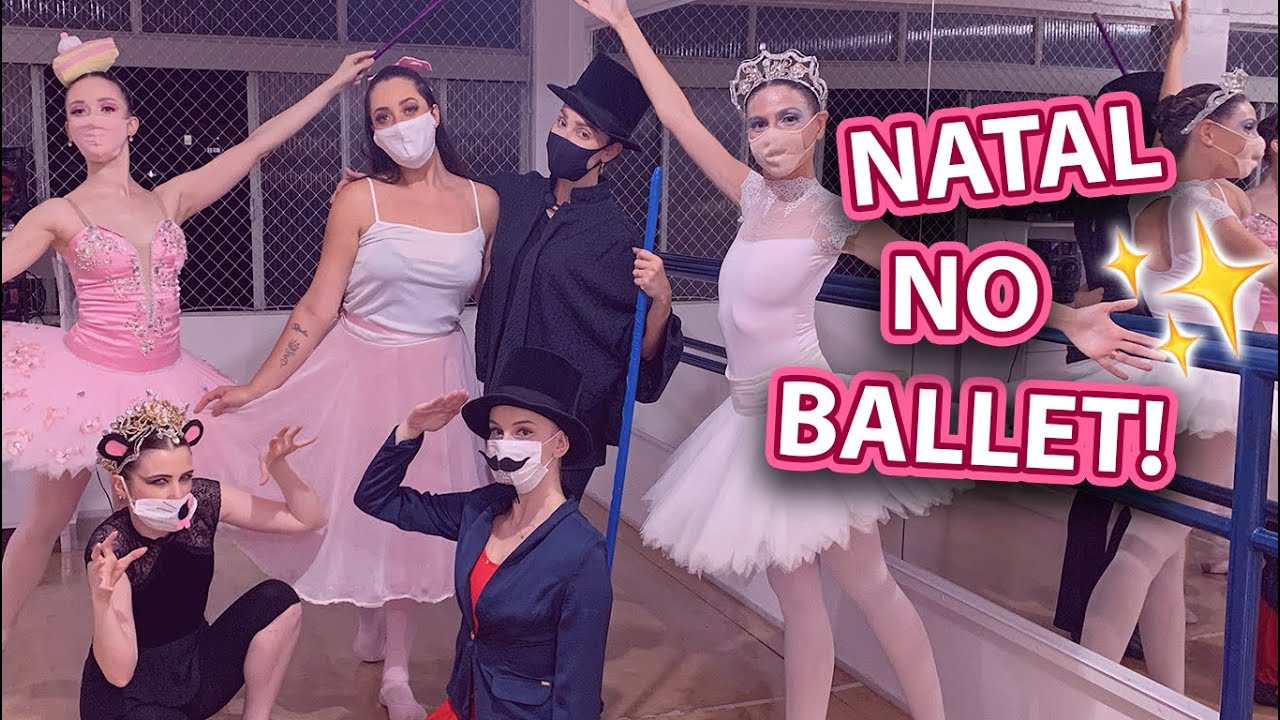 AULA NATALINA NO BALLET - VLOG | Luiza Corti