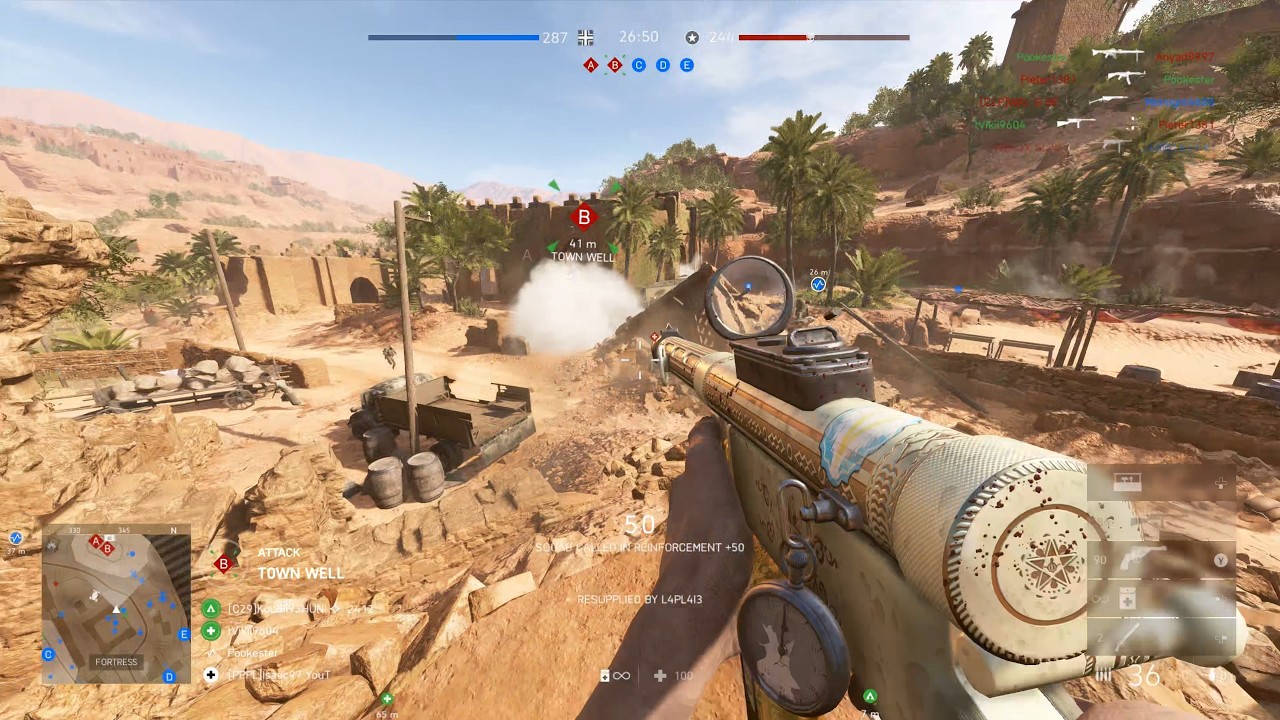 Battlefield 5: Conquest gameplay (No Commentary)