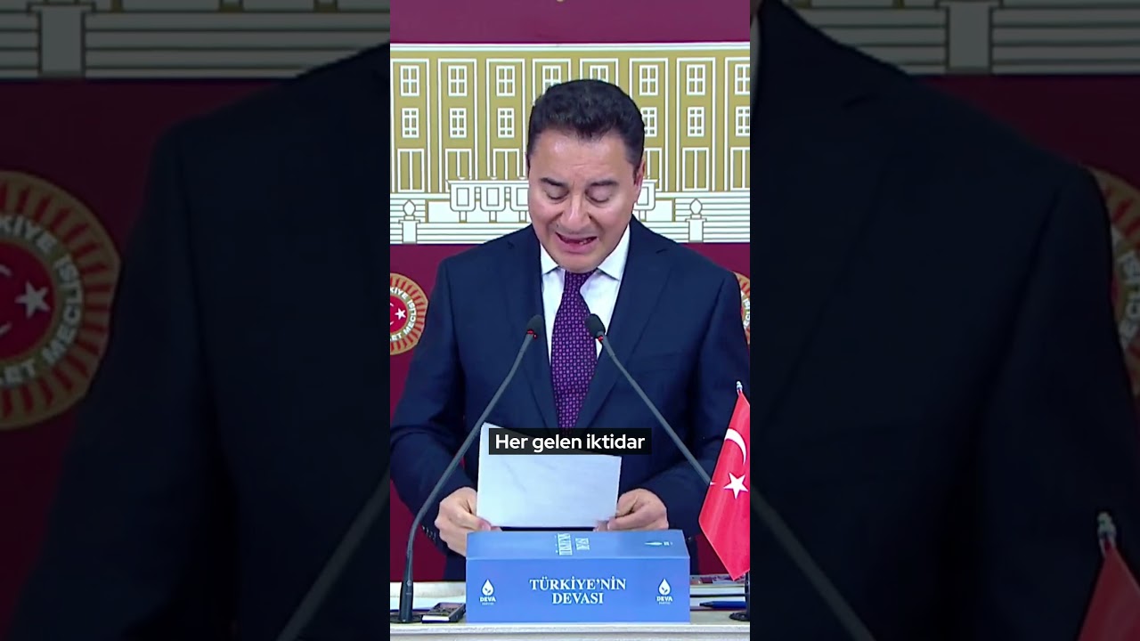 Siyasileşmiş, klikleşmiş bir yargı adalet dağıtamaz #alibabacan #devapartisi #yargı #adalet #hukuk