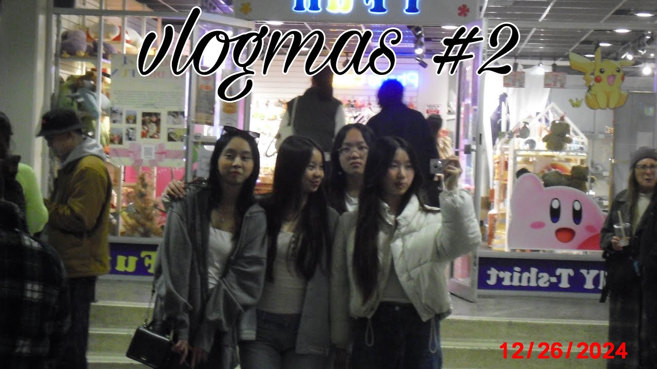 Sleepover with my friends!! | Vlogmas #2