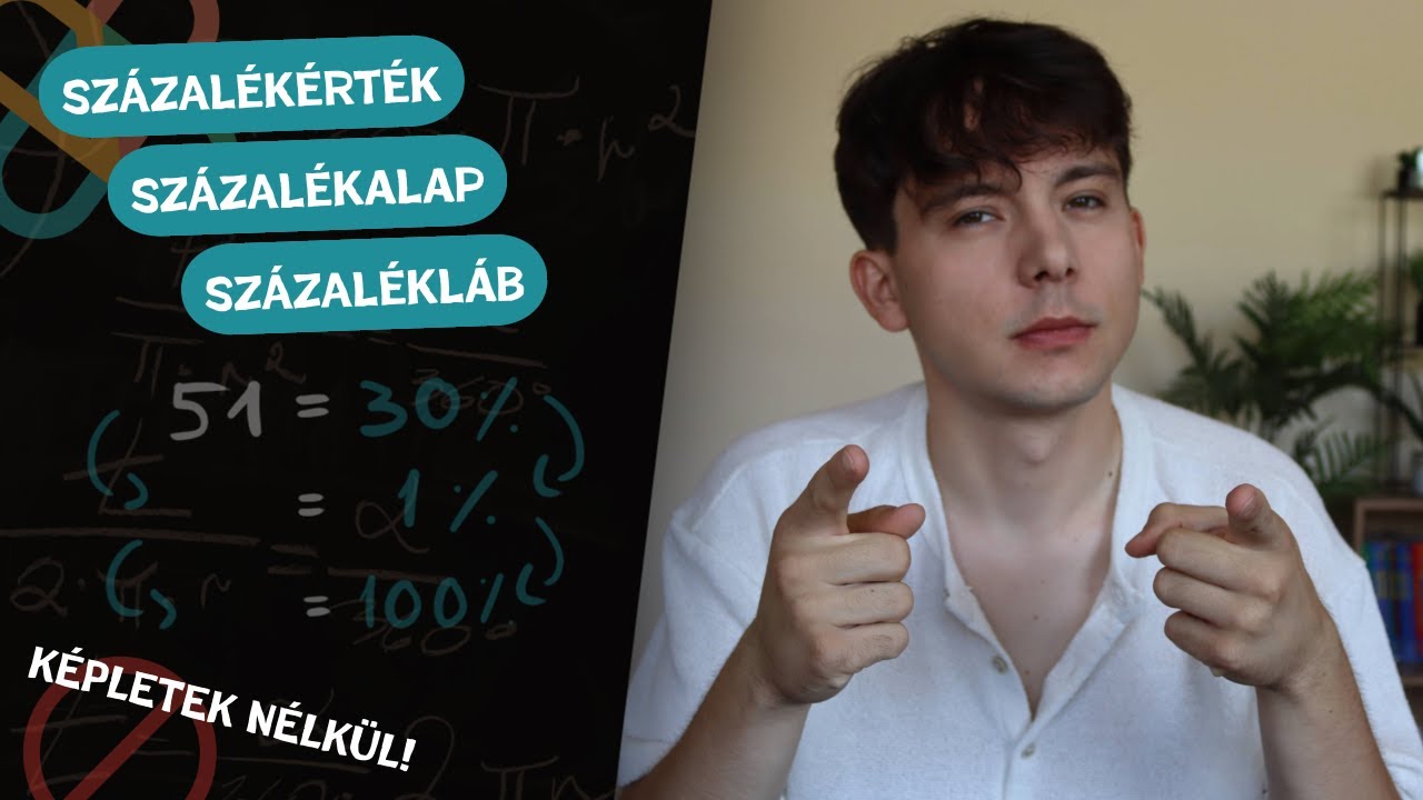 Százalékszámítás úgy, hogy megértsd! 🩷