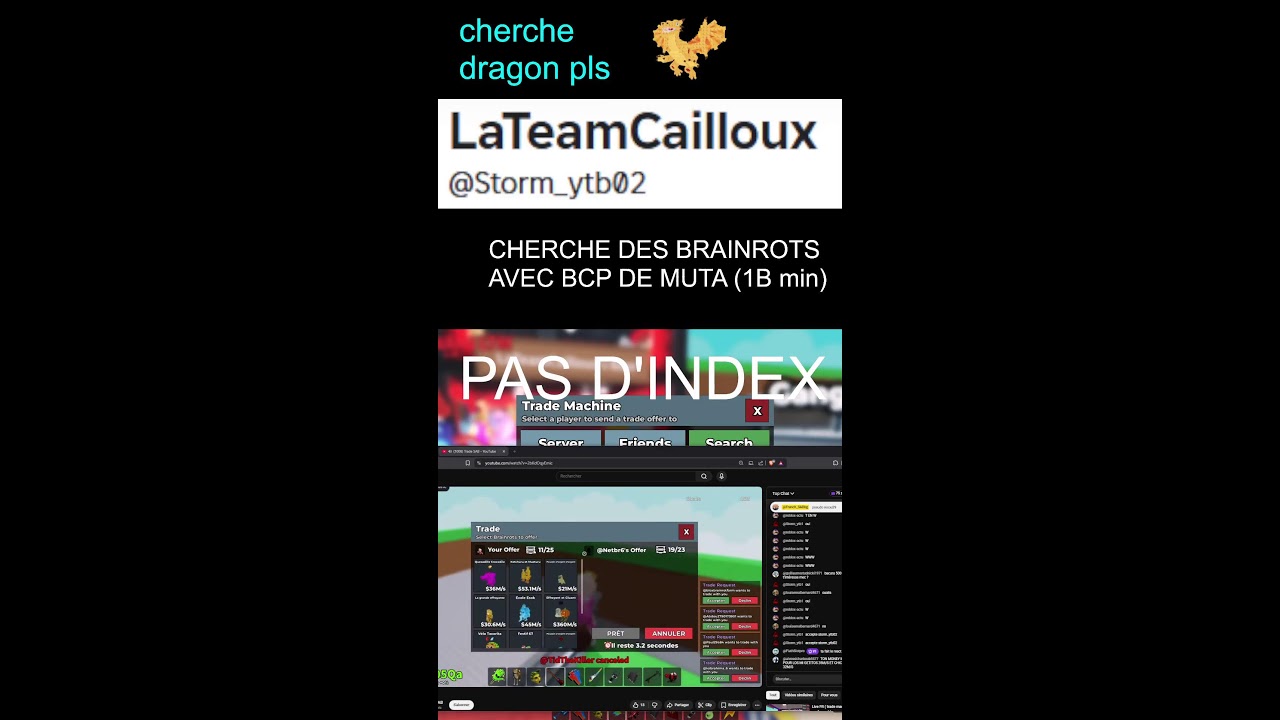 🔴live trade chill 🔴#trade #sab #stealabrainrot