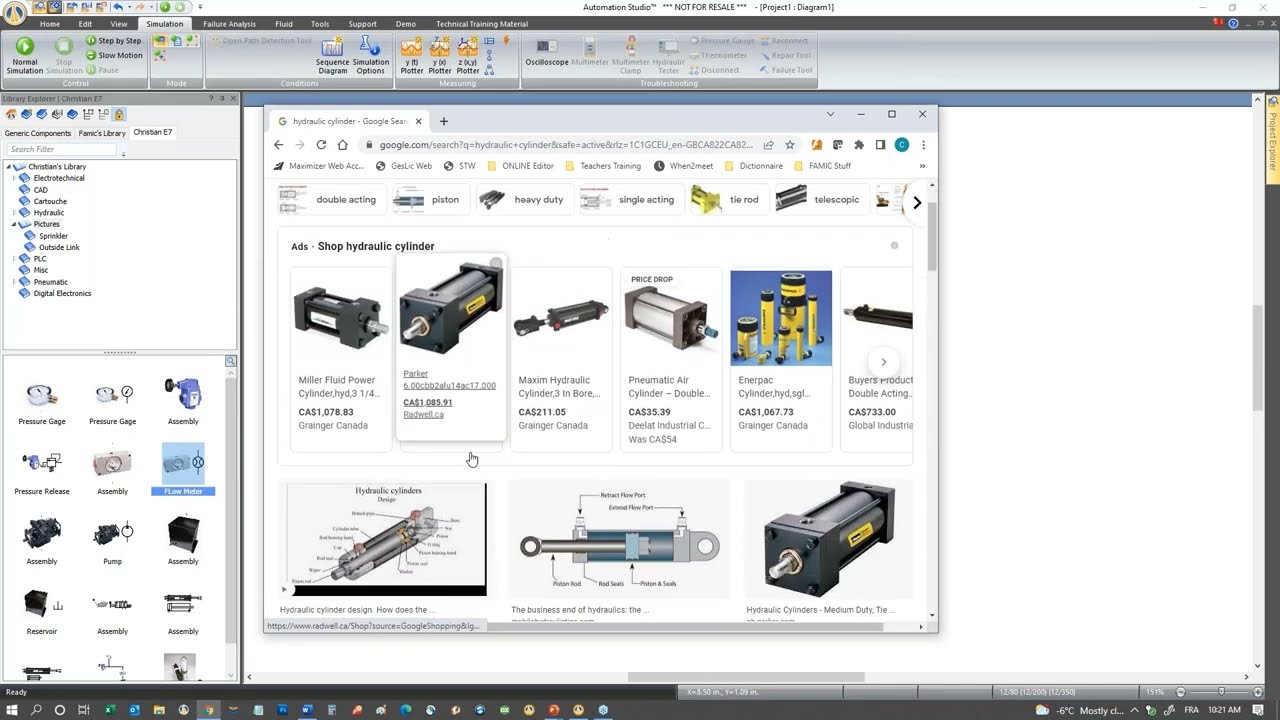 Hydraulic, Electro-Hydraulic / Pneumatic, Electro-Pneumatic and Part 1 of Multi-Technology Project