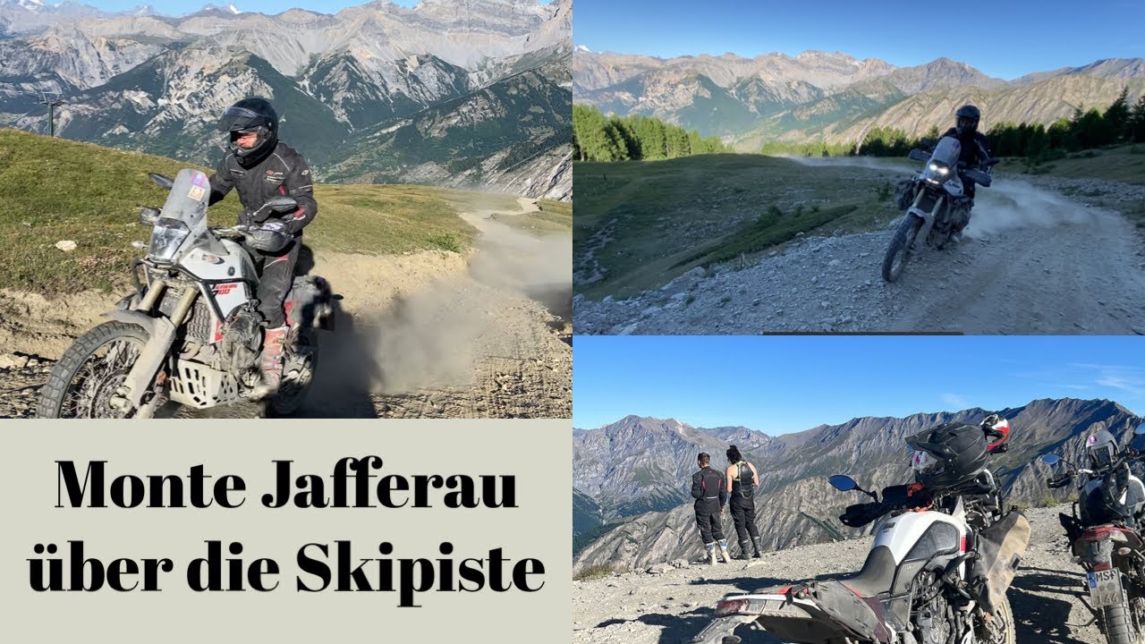 Reiseenduro Abenteuer Westalpen 2022, часть 3/3: Монте-Яфферау через Skipiste & Colle Sommeiller