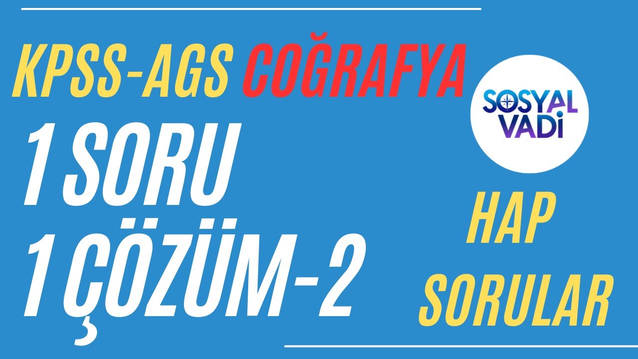 Coğrafya Soru Çözümü#2024kpss #yks #2025yks #kpsscoğrafya #tytcoğrafya