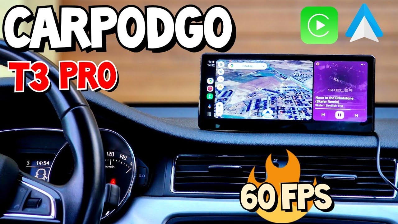 Android Auto i Apple CarPlay w KAŻDYM samochodzie! | CarpodGo T3 Pro 60 fps