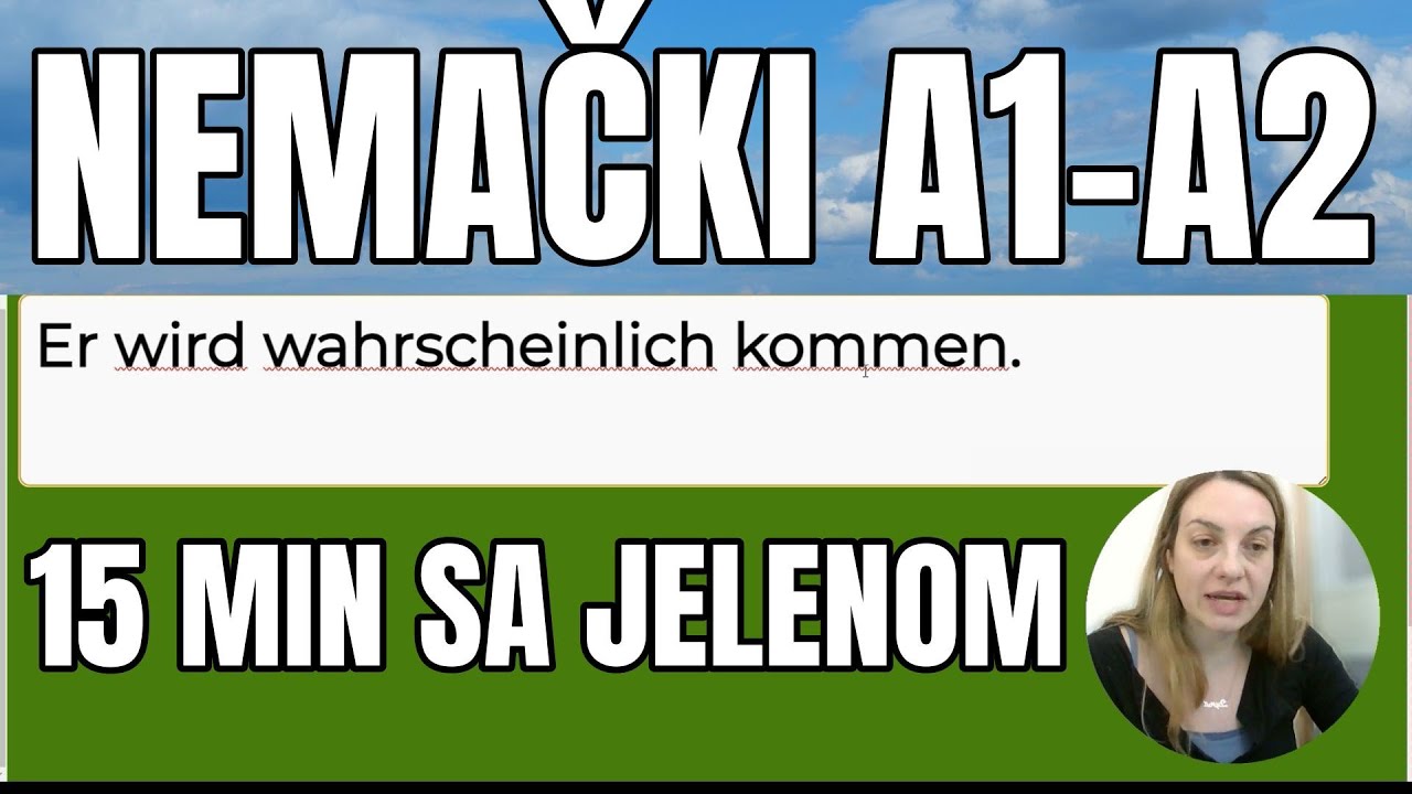 NEMAČKI - VRLO KORISNE REČENICE I MOJIH 20 GODINA ISKUSTVA U PREDAVANJU KOJE IH ČINI JOŠ KORISNIJIM
