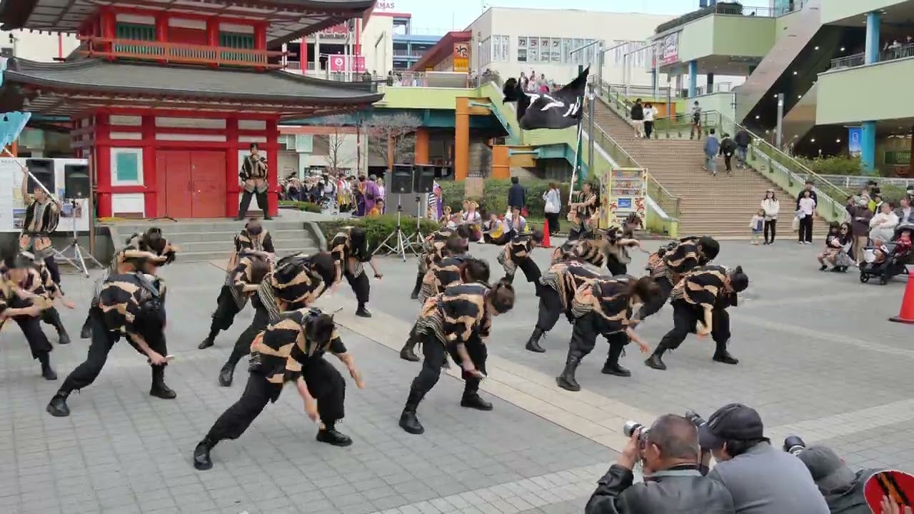 パワフル（Ebinaよさこい2026・七重の塔前その二）