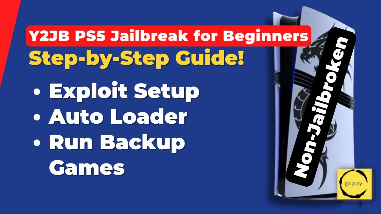 Y2JB Джейлбрейк PS5 для начинающих: самое простое пошаговое руководство!