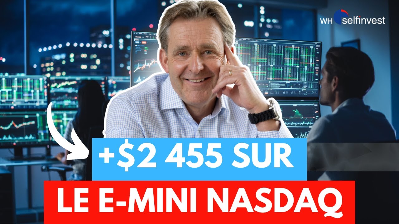 +$2455 en live sur le Nasdaq avec Wim Lievens | WH Selfinvest