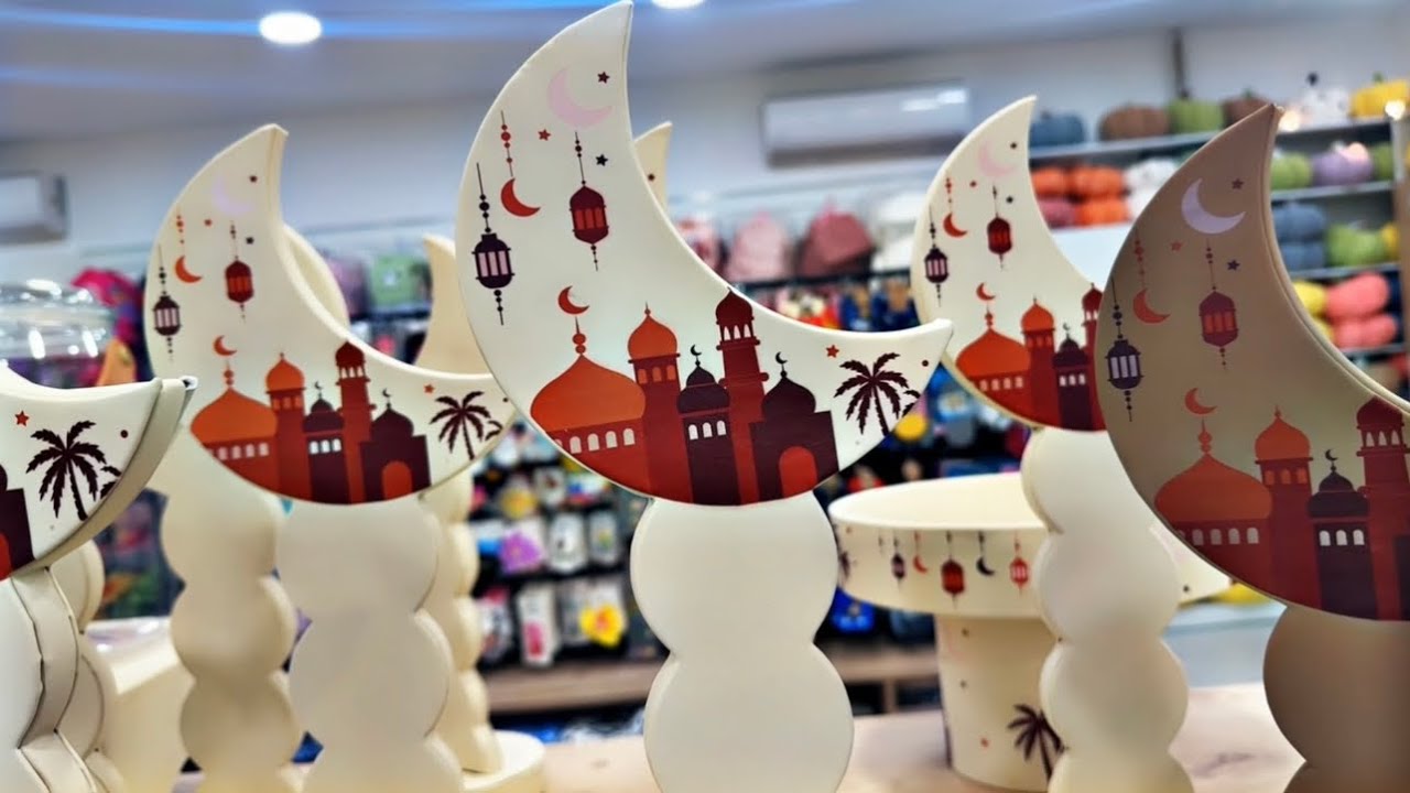 جولة تسوق في إربد مول | مشترياتي للمطبخ وزينة رمضان 🌙🛍