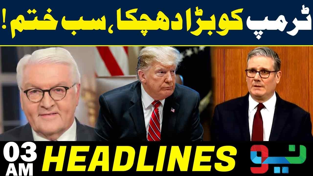 Big Blow For Trump | Headlines 03AM | NEO News