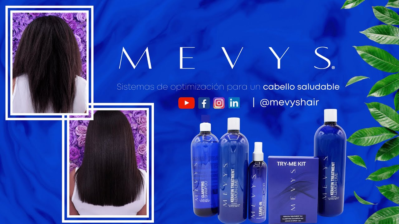 Mevys® Keratina - Sistema de Optimización para un Cabello Saludable!
