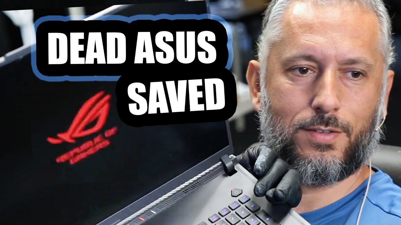 Asus G814 Laptop Repair - No Power, No Charging Light