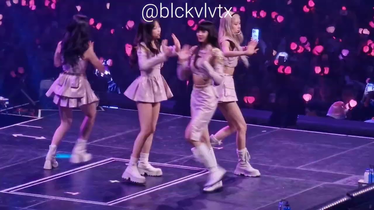 221222 BLACKPINK Born Pink Tour in Amsterdam Don't Know What To Do + Lovesick Girls ULTRA HD fancam