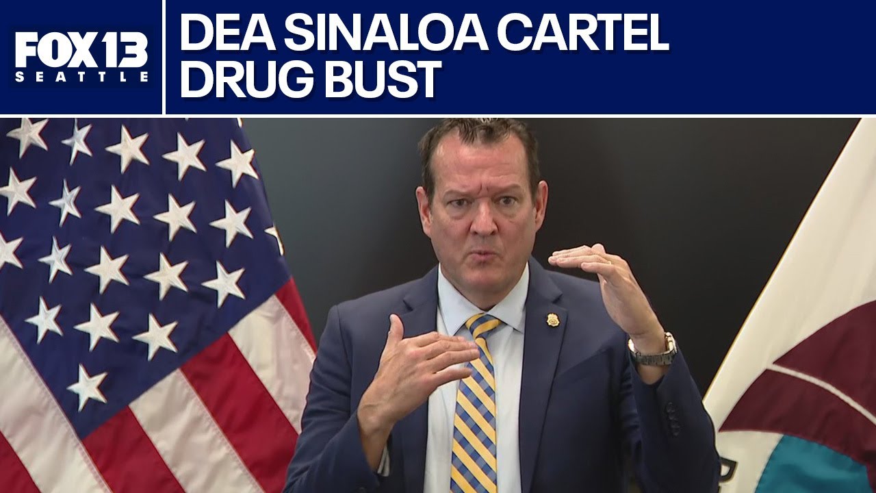 Watch: DEA Sinaloa Cartel Drug Bust