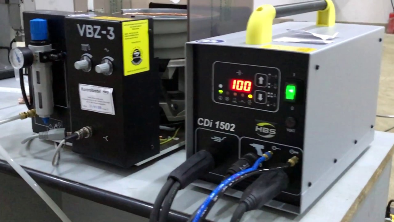 Конденсаторная сварка CDi1502 ft  VBZ 3
