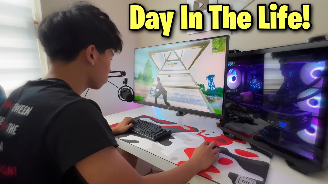 The Day In A Life Of A 18 Year Old Content Creator!
