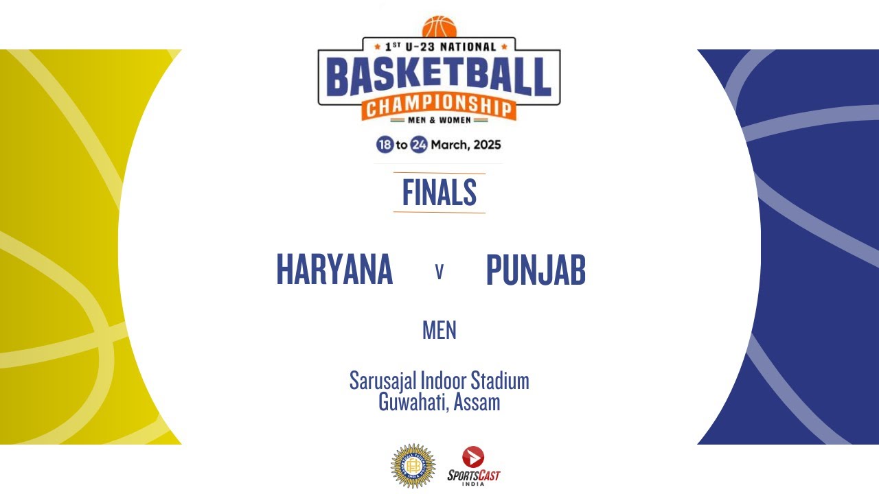 FINAL | HARYANA v PUNJAB | MEN | U23 NATIONAL BASKETBALL CHAMPIONSHIP 2025 (CLOSING CEREMONY)