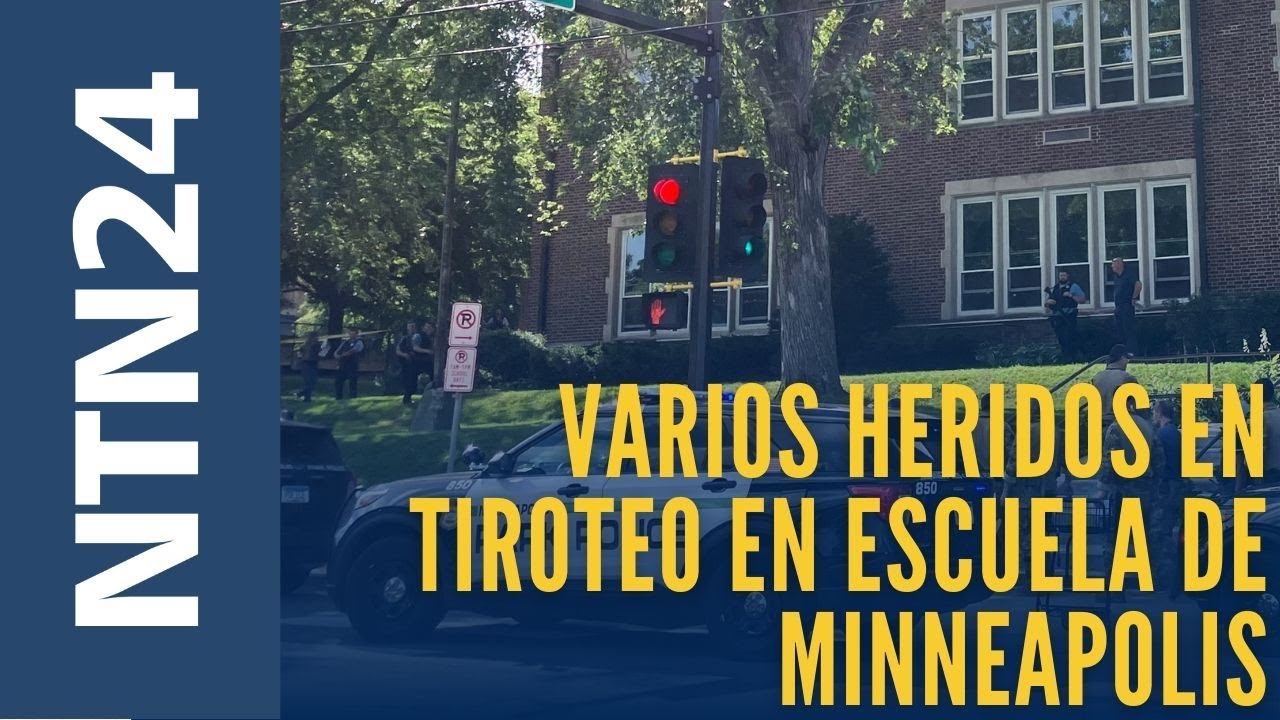 Varios heridos, incluidos niños, en grave tiroteo en una escuela católica de Minneapolis