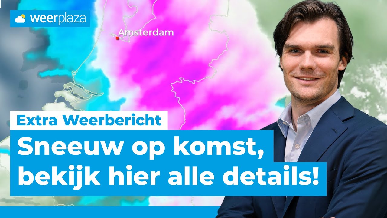 ❄️ Er is sneeuw op komst, maar waar? | Extra weerbericht