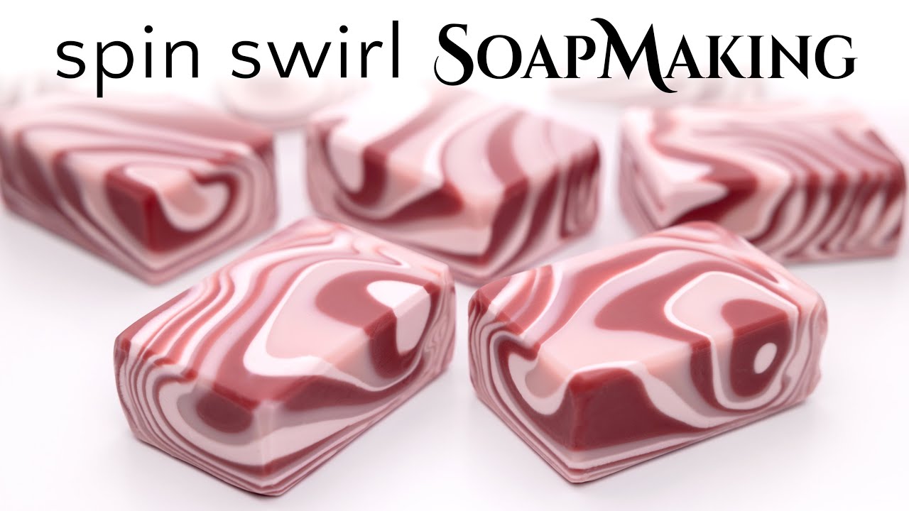 Изготовление мыла Spin Swirl