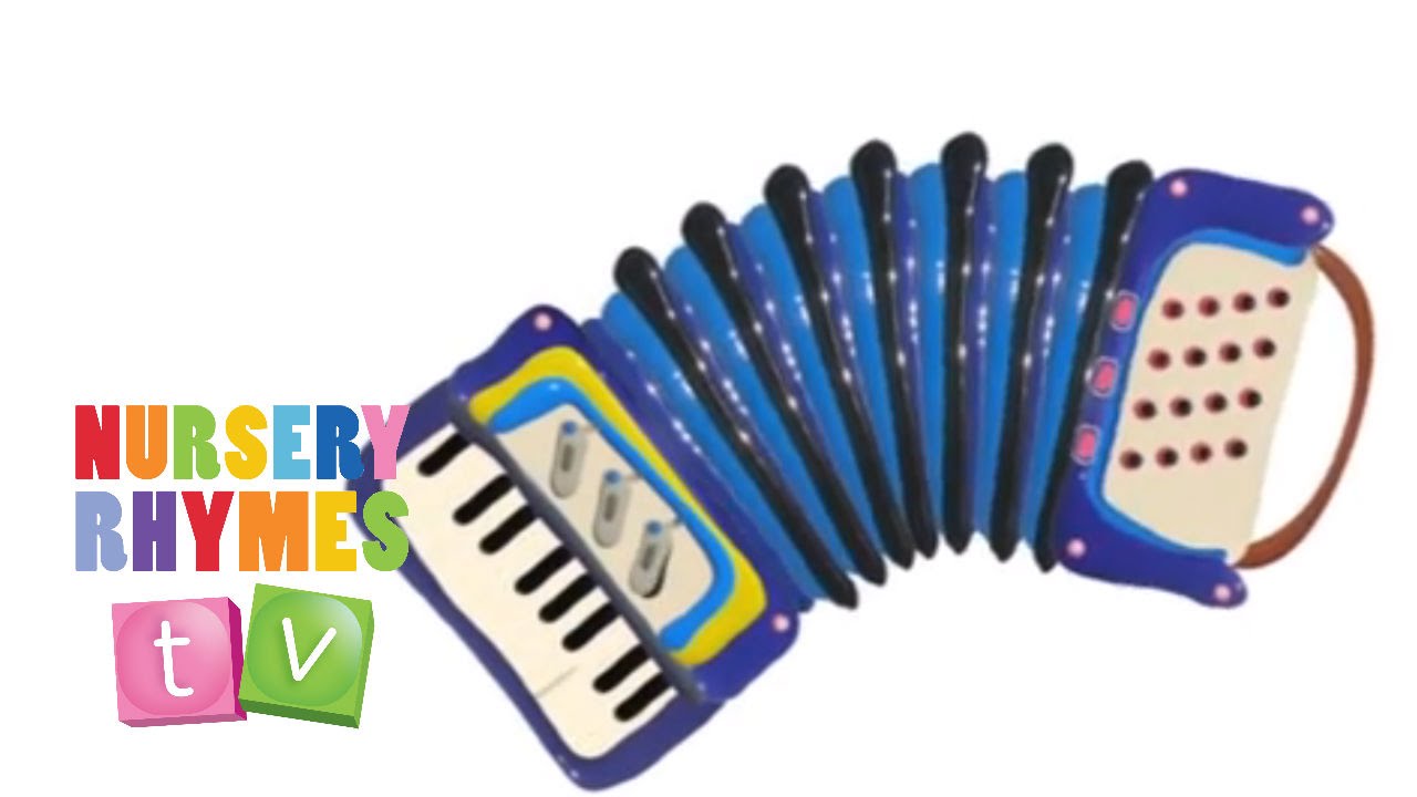 *ACCORDION* | Musical Instruments | Nursery Rhymes TV | Music For Kids