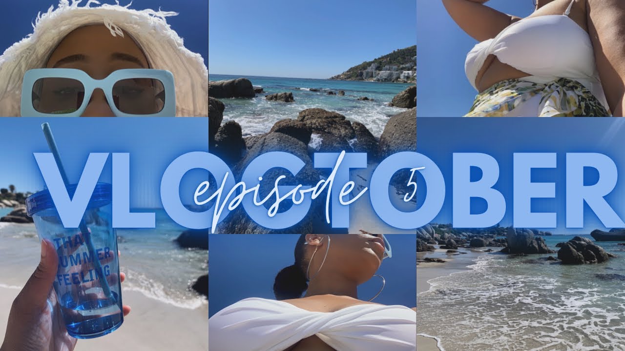 #vlogtober ep5: finally SPRING in Cape Town | Clifton beach | A few days in my life