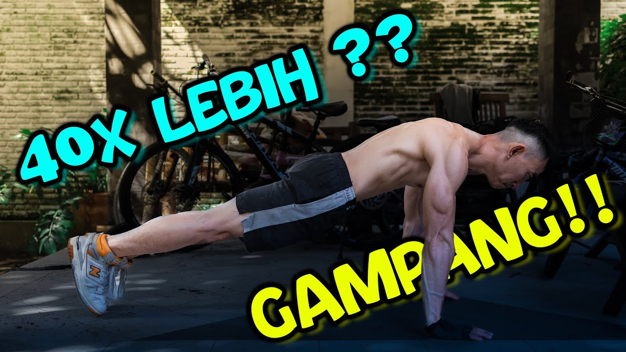 KUAT 40 KALI !!! TIPS Kuat PUSH UP BANYAK | Metode Latihan  Supaya Bisa Push Up Banyak
