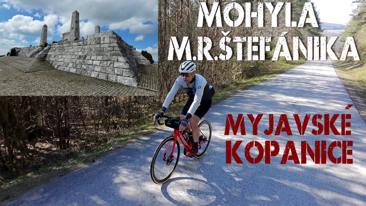 MYJAVSKÉ KOPANICE, Mohyla M.R.ŠTEFÁNIKA. 100km  okruh