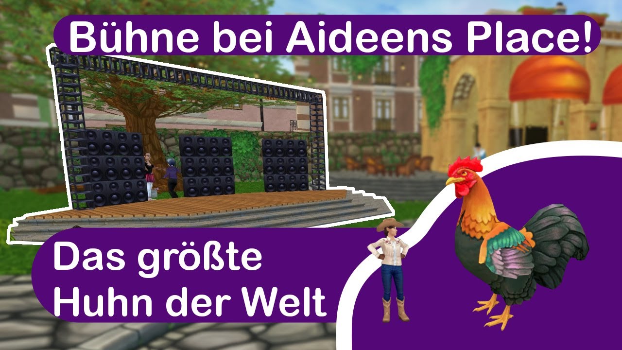 Bühne bei Bühne bei Aideens Place!  Der seltsamste Bug ever