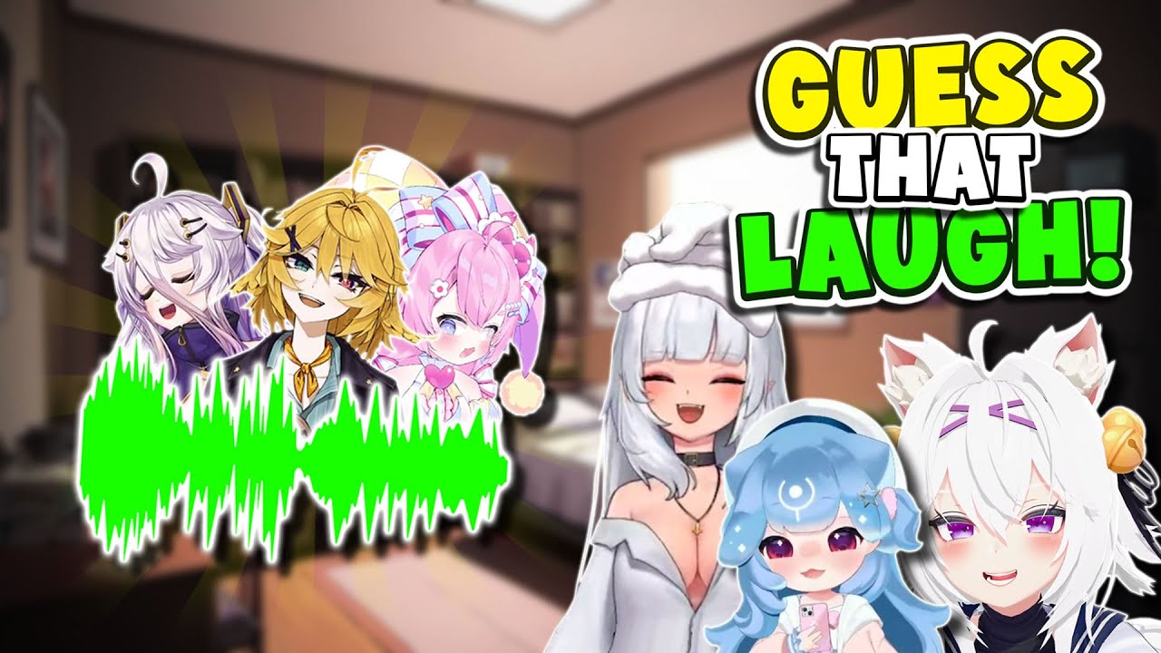 GUESSING VTUBERS BY THEIR LAUGH...