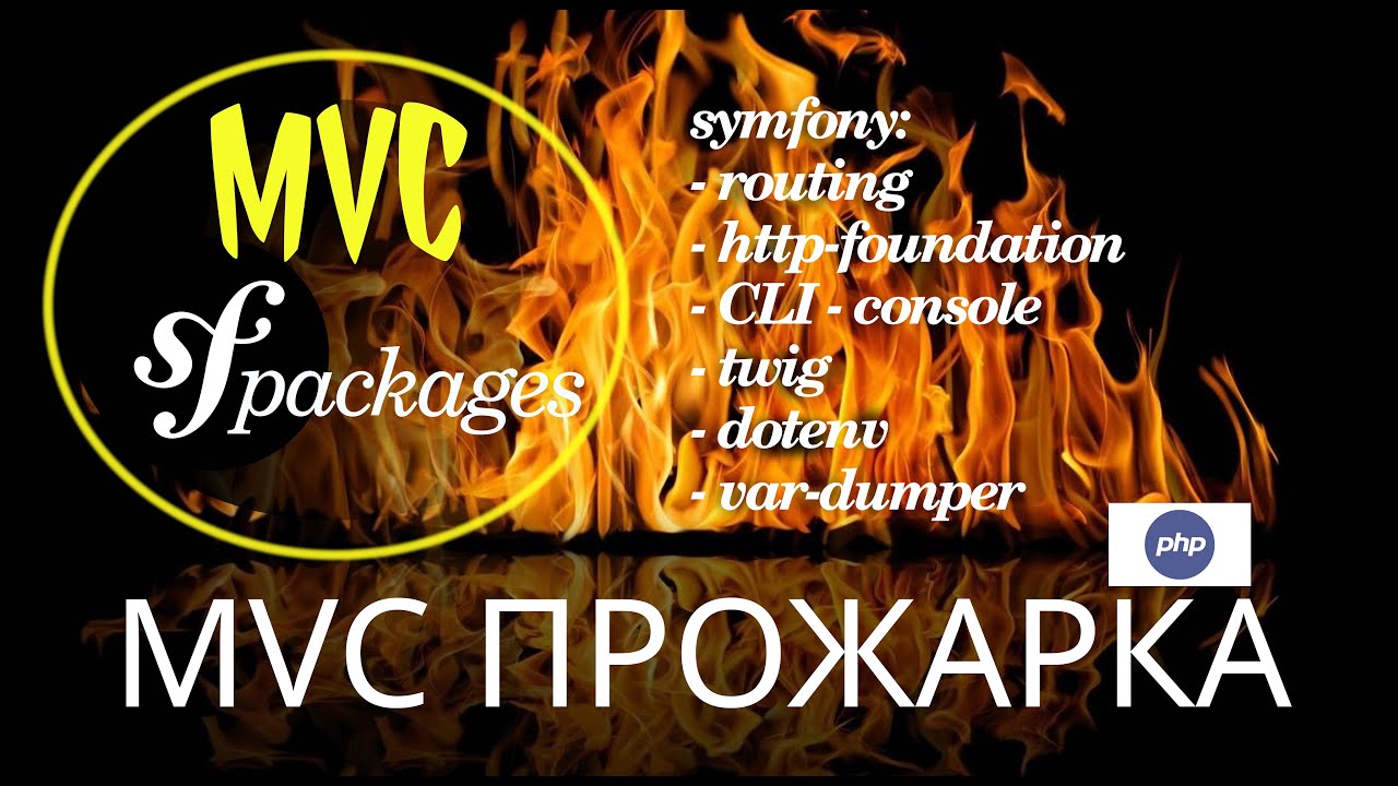 💥 Прожарка MVC на пакетах Symfony #php #symfony #mvc #frameworkphp