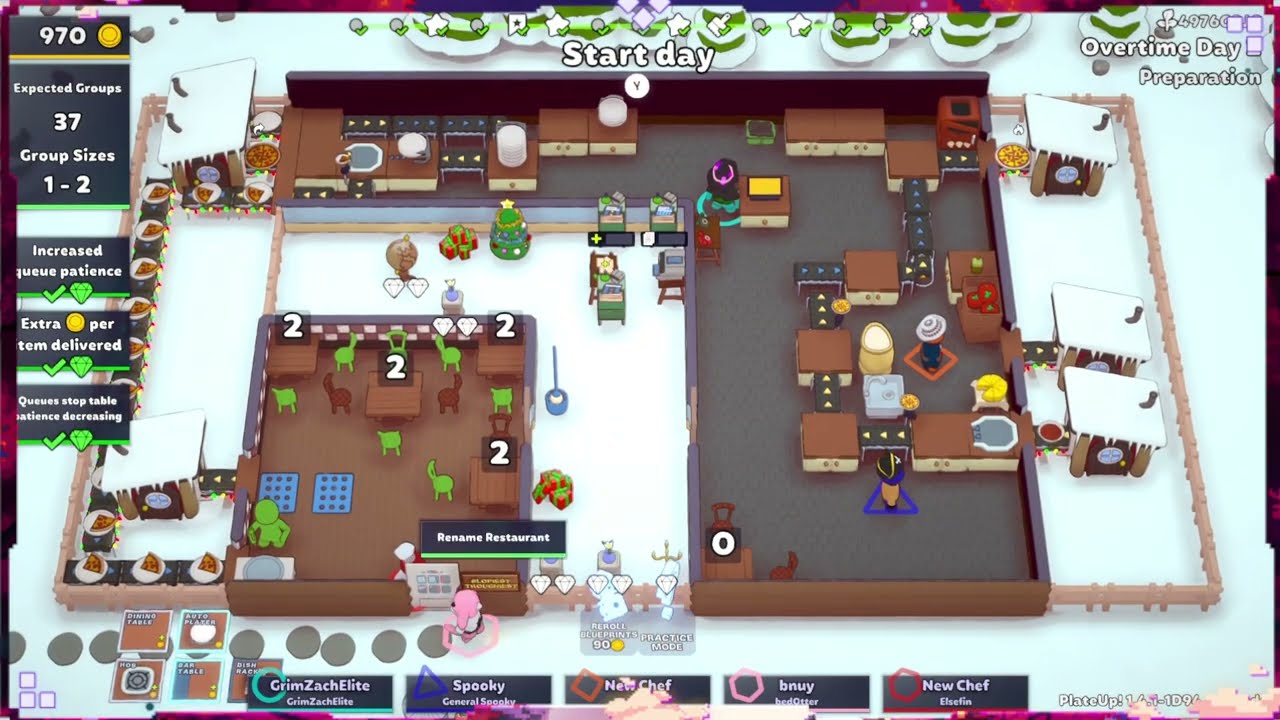 Cooking some food! || BAD RESTAURANT || PlateUp!