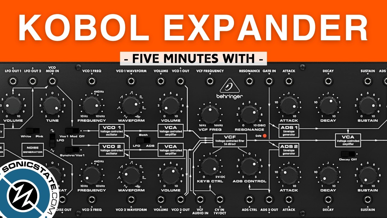 Behringer Kobol Expander - 5 Minutes With Demo