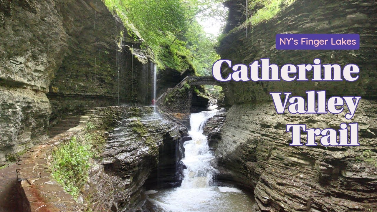 Biking New York:   Seneca Lake's Catharine Valley Trail -- see Watkins Glen too!